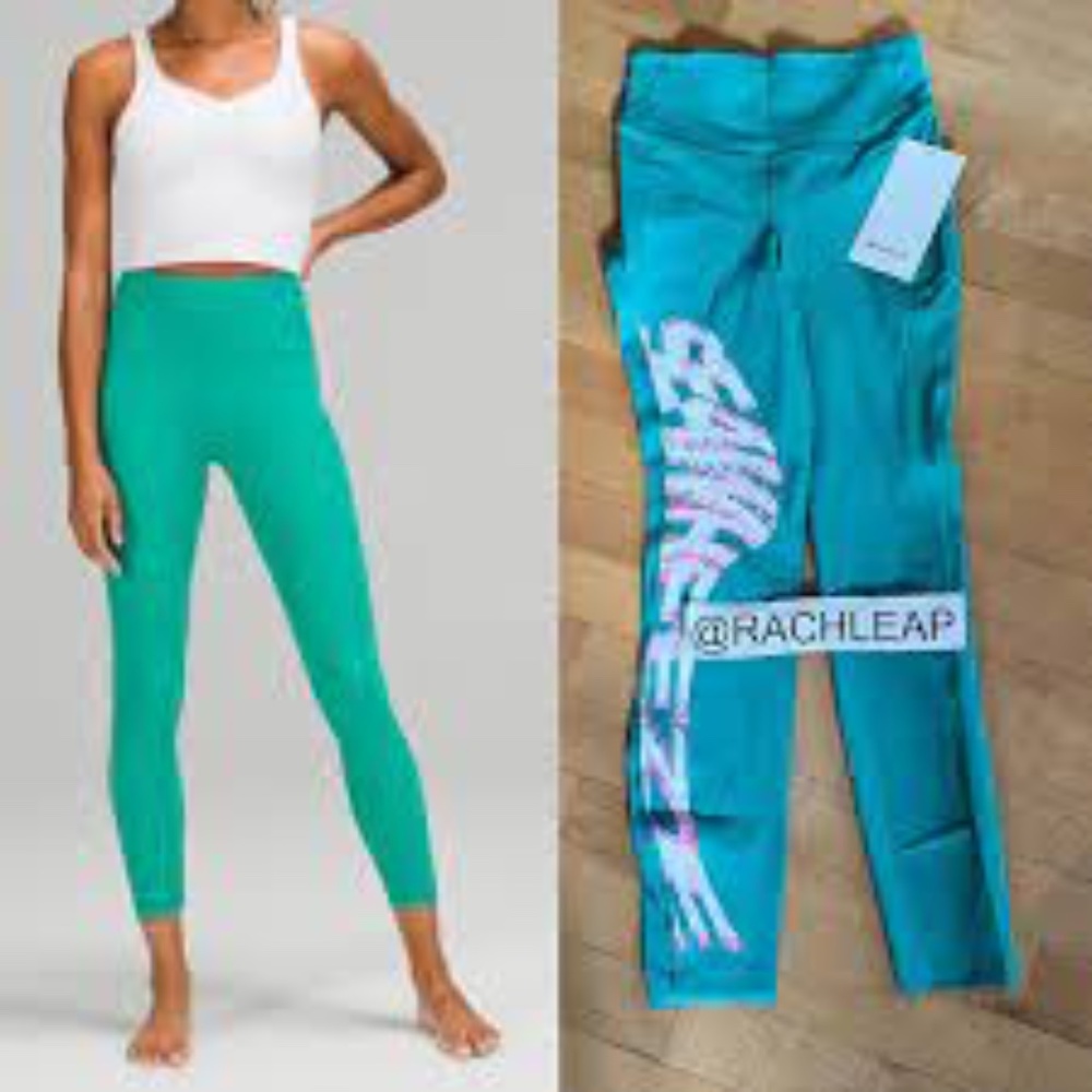 lululemon Seawheeze Base Pace HR legging 25” in MLGR SIZE 2 NWT
